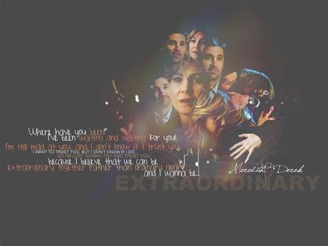 Derek And Meredith Grey S Anatomy Wallpaper 7824377 Fanpop