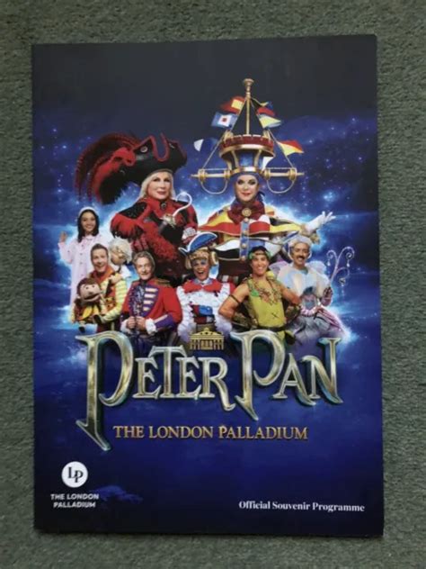 PETER PAN LONDON PALLADIUM PANTO 2023-24 Large BROCHURE. Freepost £15. ...