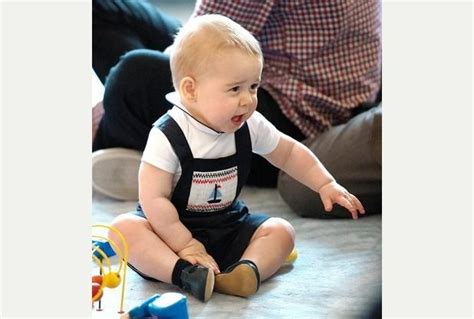 Baby Prince George Wears Iconic Leather Style Shoes