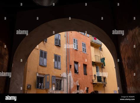 Old Town Grasse France Stock Photo Alamy