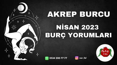 Akrep Burcu Nisan Ayı Burç Yorumları Nar Fal