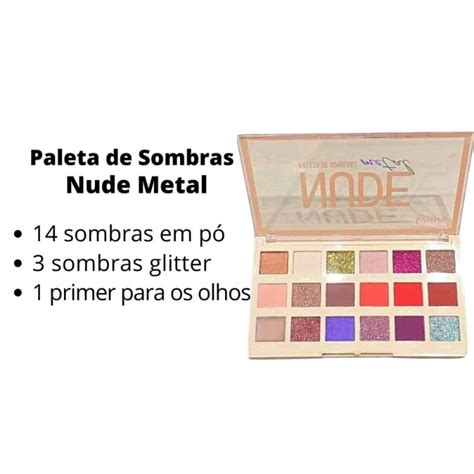 Paleta Sombras Nude Metal Luisance Ref L2063