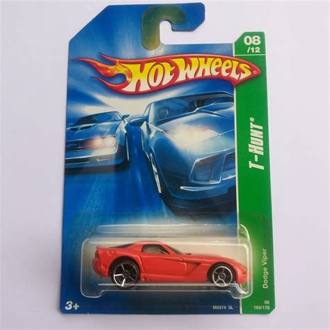 Hot Wheels Dodge Viper T HUNT Orange 1 64 Scale Treasure Hunt Shopee Malaysia