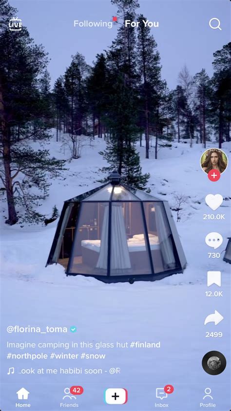 Pin By Benada Amina On Enregistrements Rapides Glass Cabin Tent Finland