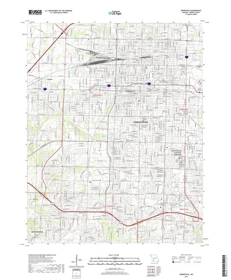 Printable Map Of Springfield Mo - Printable Maps