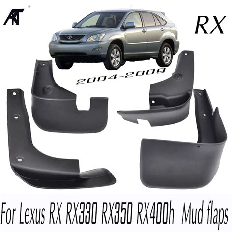 Car Mud Flaps For Lexus Rx Rx330 Rx350 Rx400h 2004 2009 Mudflaps Splash