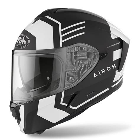 Casco Integrale Airoh Spark Thrill Nero Opaco