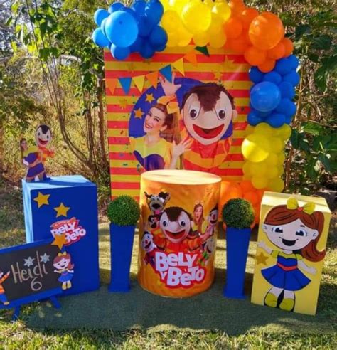 Bely Y Beto Decoraci N De Fiestas Infantiles Personajes Para Fiestas