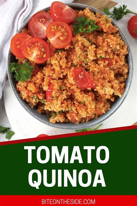 Tomato Quinoa Recipe Recipe Quinoa Side Dish Quinoa Recipes Recipes