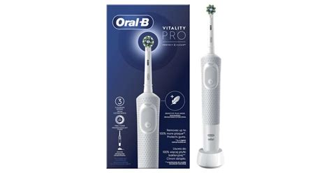 Oral B Vitality Pro D103 Elektromos fogkefe Fehér Pepita hu