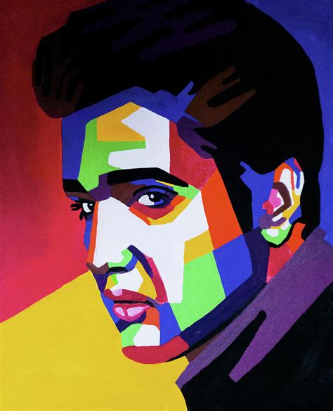 Poster Quadro Elvis Presley Pop Art Regalos Merch Posters