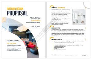 Free Job Proposal Templates With Cover Pages In Ms Word