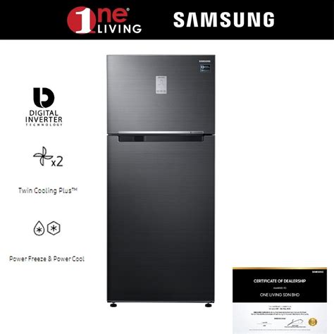 Samsung L Top Mount Freezer Refrigerator With Twin Cooling Plus