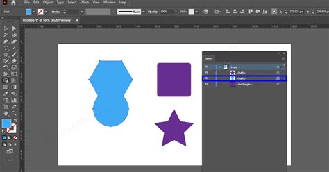 So F Hren Sie Ebenen In Illustrator Mit Zwei Einfachen Techniken Zusammen