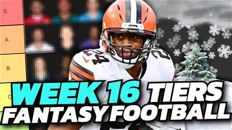 Week 16 Fantasy Football Rankings And Qb Rb Wr Tiers Win Big Sports