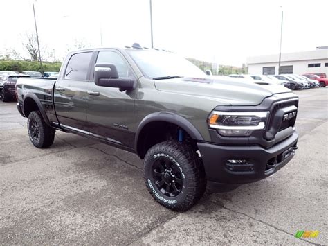 Olive Green Pearl Ram Power Wagon Crew Cab X Exterior Photo