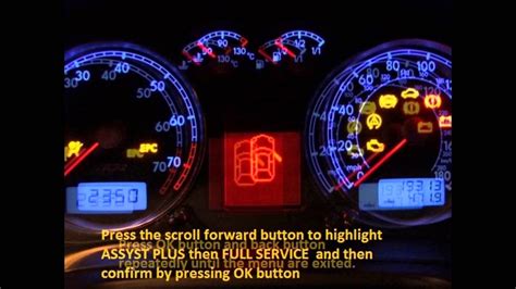 Seat Ibiza MK3 6L 6L1 2010 2015 How To Reset Service Light