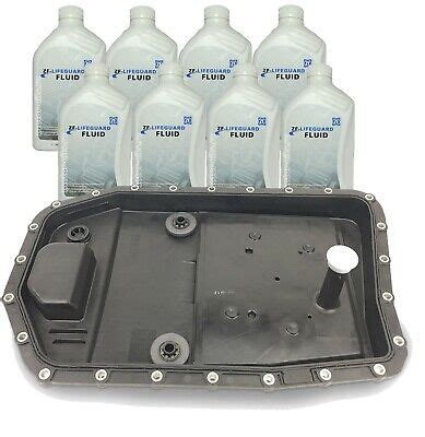 OEM ZF 8 Liters Automatic Transmission Fluid Filter Kit And Oil Pan