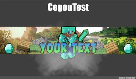 Создать мем "выживание в майнкрафте, minecraft сервер, обложка для ...