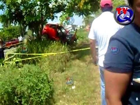 Fatal Accidente En La Carretera Villahermosa Frontera Youtube