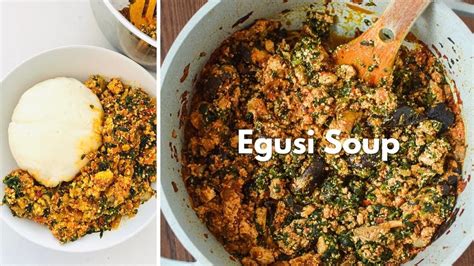 How To Make Vegetarian Vegan Friendly Egusi Soup Youtube