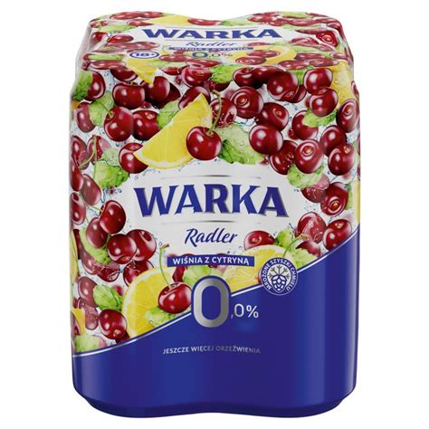 Piwo Warka Radler Wi Nia Z Cytryn L Pack Pusz Dobra Cena