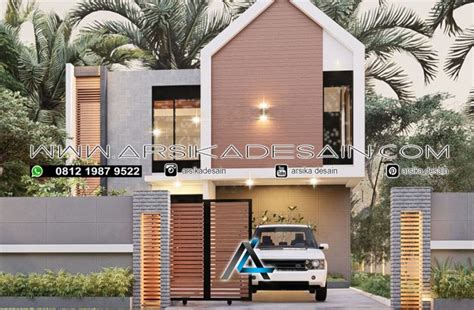 Desain Rumah X Meter Pemilik Ibu Clarisa Surabaya Arsika