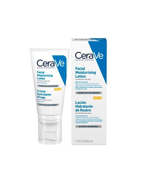 Cerave Locion Hidratante De Rostro Spf 25 52 Ml Ah