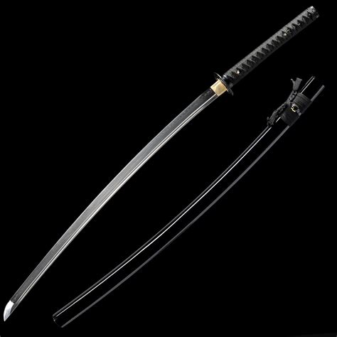 Buy TRUEKATANA Black Samurai Theme Hand Forged Real Hamon Japanese