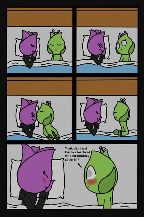 Goodnight Kiss By Specialpensel On Deviantart Plants Vs Zombies