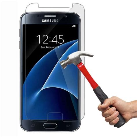 For Glass Samsung Galaxy S7 Screen Protector Tempered Glass For Samsung ...