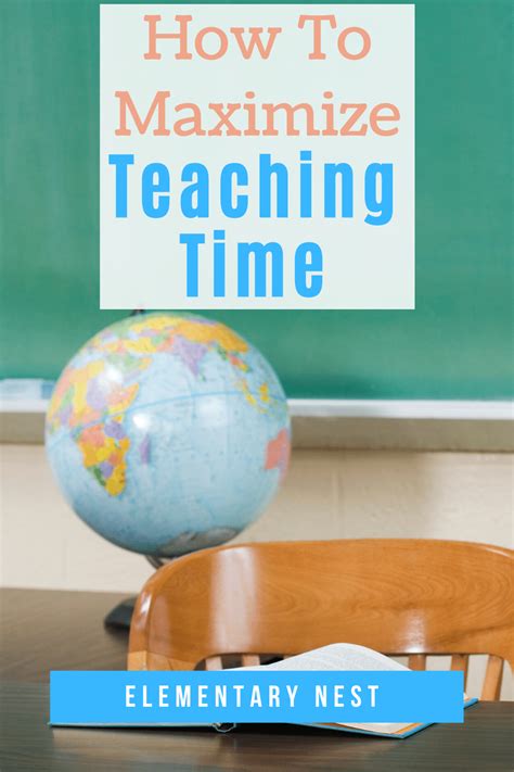 maximize teaching time teaching time teaching classroom organization