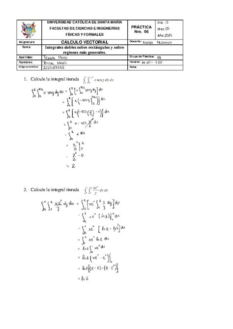 Integrales Dobles Sobre Recintos Acotados 2