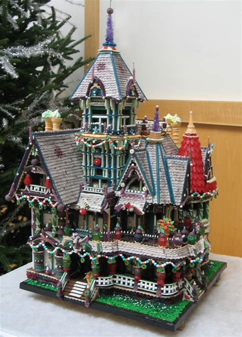 This Elaborate Gingerbread House Was Created By John Lerner And Was The