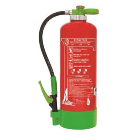 Extincteur à eau 6 litres classe de feu ABF