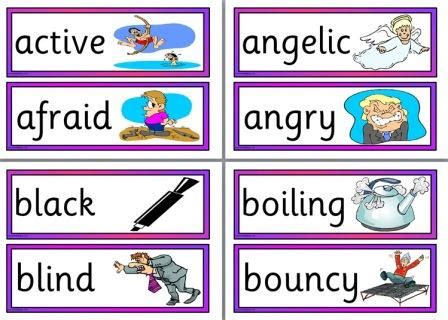 Adjective Cliparts - Bring Your Writing to Life with Creative Adjectives