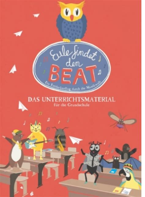 Eule findet den Beat das Unterrichtsmaterial für Grundschule