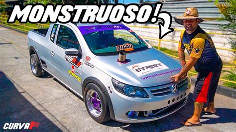 Olha O Motor Que Ele Colocou Nessa Saveiro Youtube