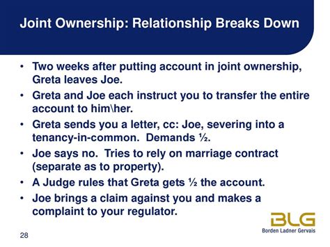 Joint Ownership Nothings Simple Anymore Ppt Download