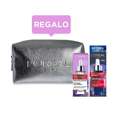 Ripley Set Tratamiento Facial Loreal Paris Hidratacion Am Pm Serum