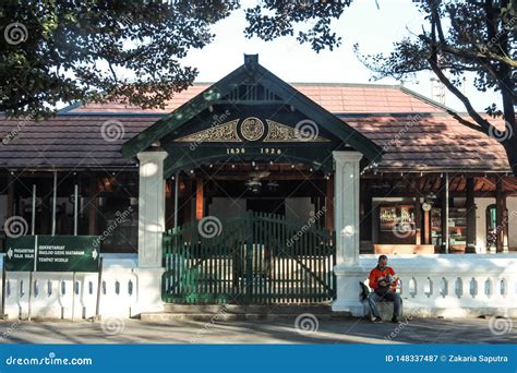 Masjid Gede Mataram Kota Gede Yogyakarta Redaktionelles Stockfotografie