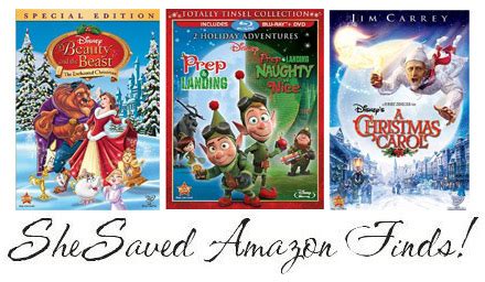 Amazon Deals Disney Christmas Movies - SheSaved®