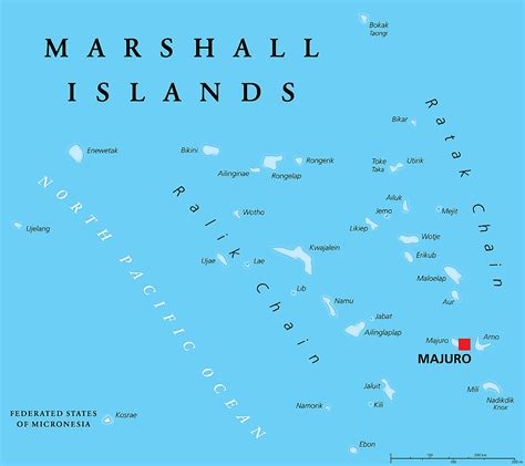 Map Of Marshall Islands Thong Thai Real