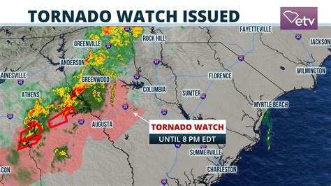 Tornado Watch Issued For Parts Of South Carolina South Carolina Public Radio