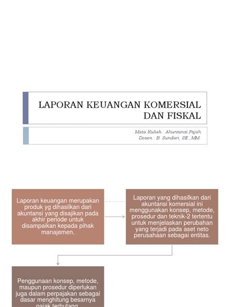 02 Laporan Keuangan Komersial Dan Fiskal Pdf