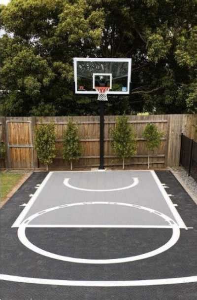 21 Outdoor Home Basketball Court Ideas Home Basketball Court Basketball Court Backyard