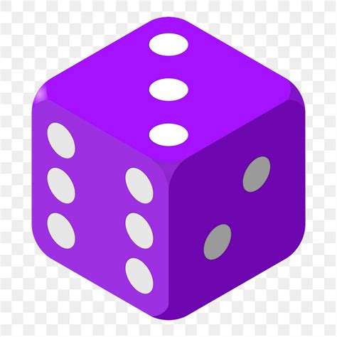 Purple Dice Png Sticker Illustration Free Png Rawpixel