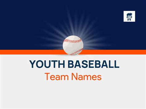 500+ Youth Baseball Team Names Ideas (Generator) - BrandBoy