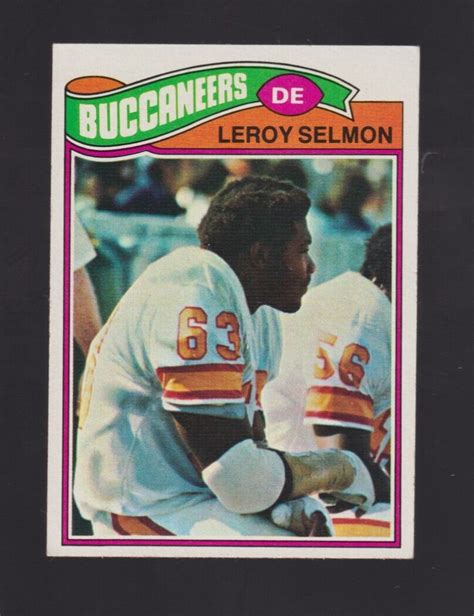 1977 Topps 29 Lee Roy Selmon RC Tampa Bay Buccaneers ExMT 155