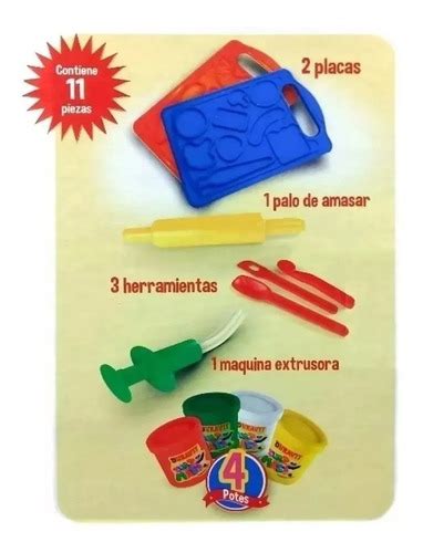 Juego Fabrica De Dura Masa Cocina Kit Plastilina Duravit Bella Tienda